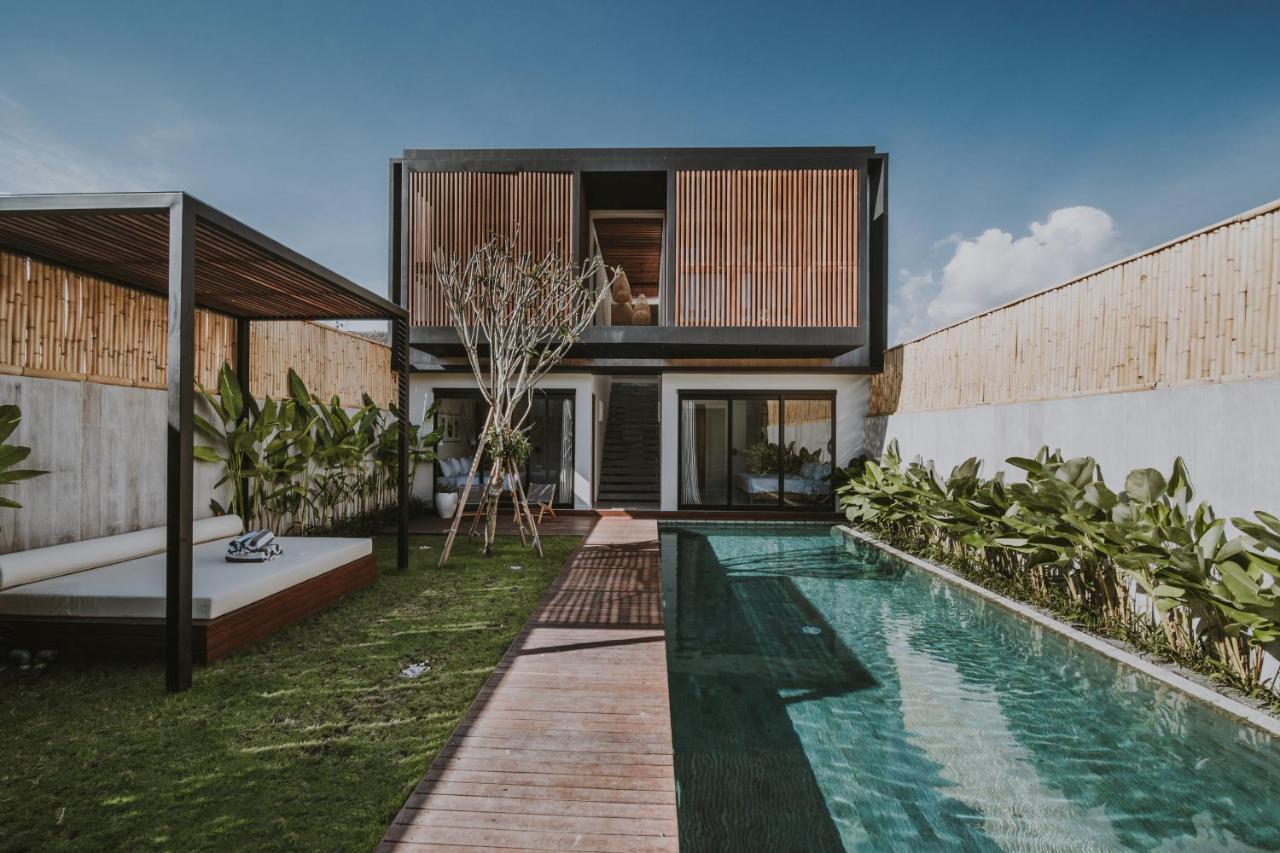 New 4 Bedroom 5 Min Walk To Berawa Beach Enclosed Livng Canggu Exterior foto