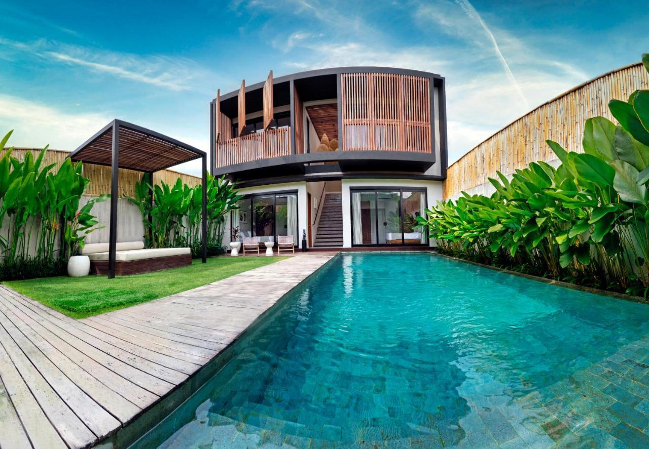 New 4 Bedroom 5 Min Walk To Berawa Beach Enclosed Livng Canggu Exterior foto